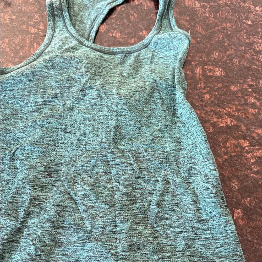 Lululemon Athletica Blue Tank Top